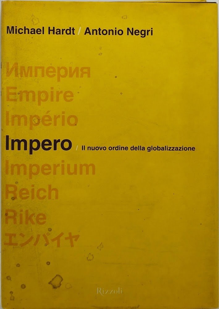 impero il nuovo ordine della globalizzazione