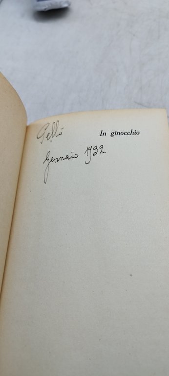 in ginocchio milly dandolo