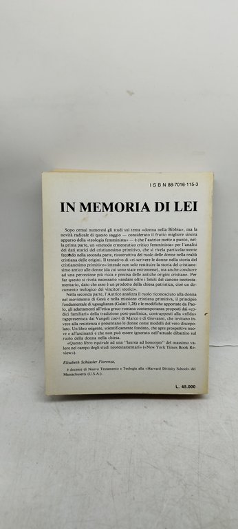 in memoria di kei una ricostruzione femminista delle origini cristiane