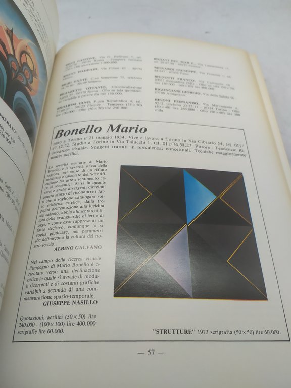 informazioni arte 1977