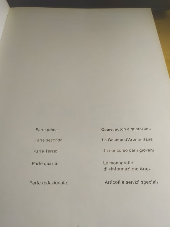 informazioni arte 1977