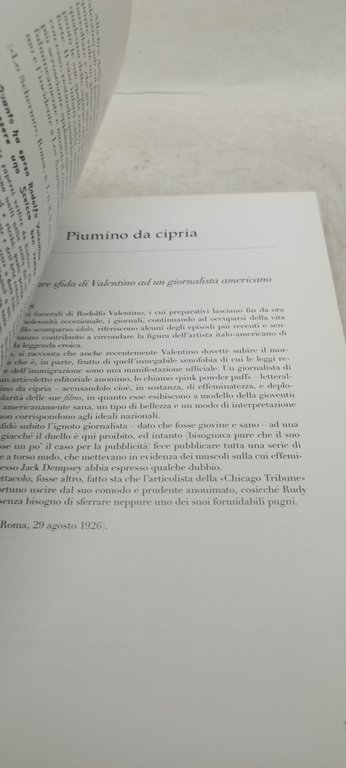 intorno a rodolfo valentino materiali italiani 1923 1933