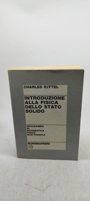 introduzione alla fisica dello stato solido boringhieri | Immagine Gallery 2