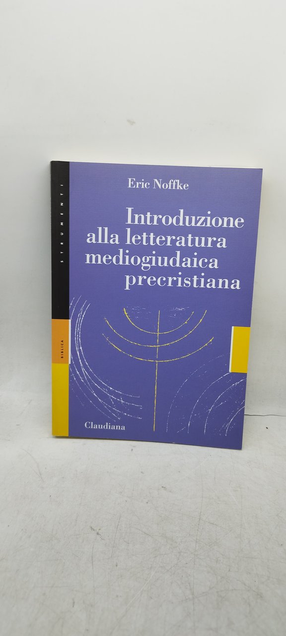 introduzione alla letteratura mediogiudaica precristiana claudiana