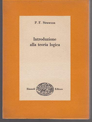 Introduzione alla teoria logica.