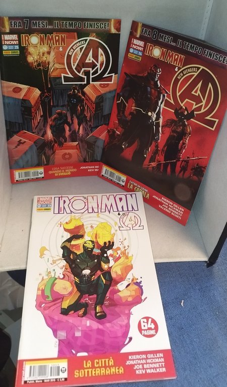iron man marvel now 21 numeri panini comics
