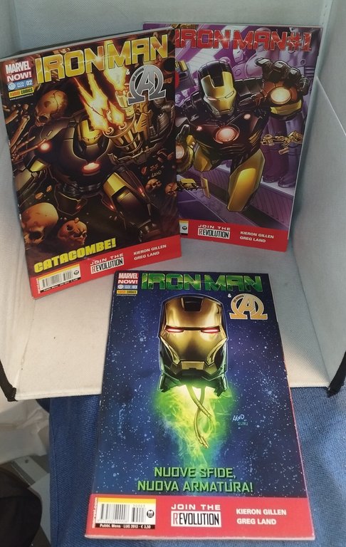 iron man marvel now 21 numeri panini comics