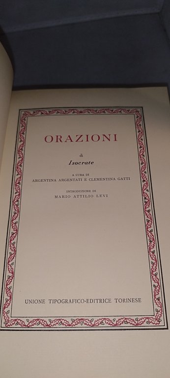 isocrate orazioni classi utet | Immagine Gallery 6