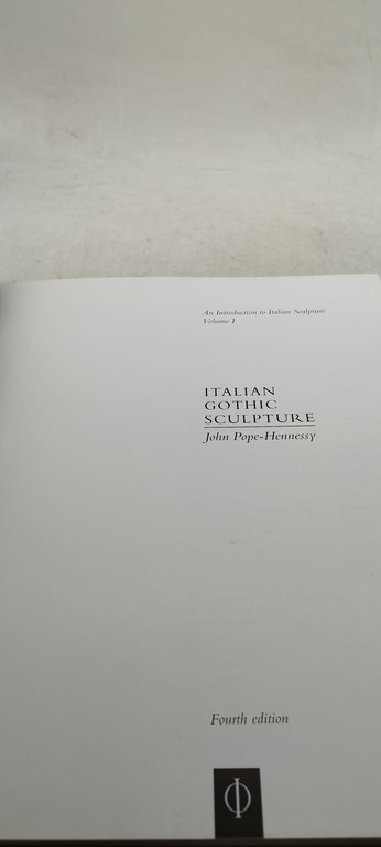 italian gothic sculpture john pope hennessy