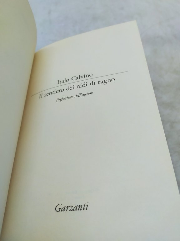 italo calvino il sentiero dei nidi di ragno garzanti gli …