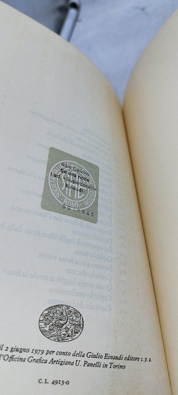 italo calvino se una notte d'inverno un viaggiatore einaudi