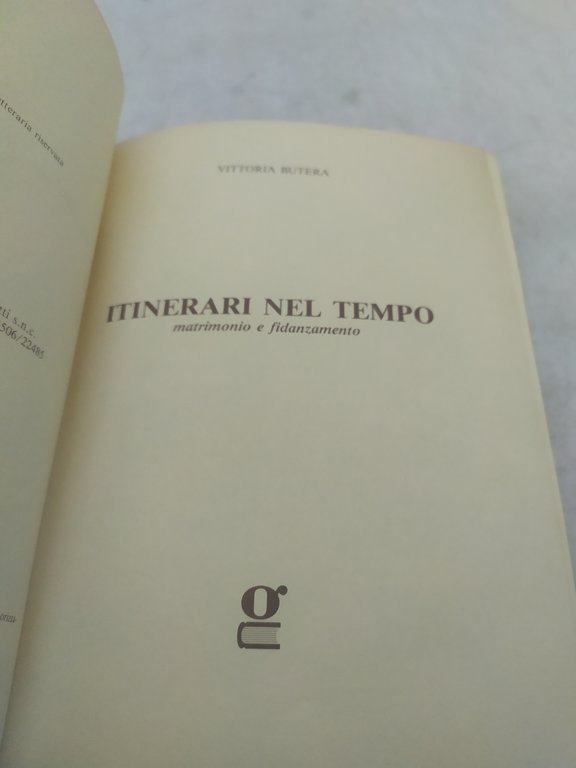 itinerari nel tempo matrimonio e fidanzamento vittoria butera