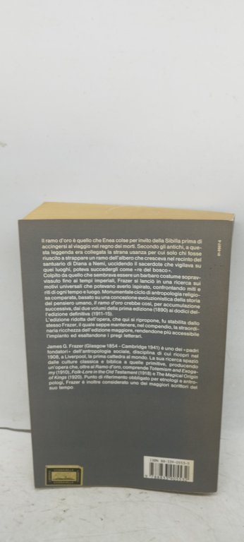 james g frazer il ramo d'oro bollati