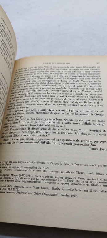 james joyce lettere mondadori