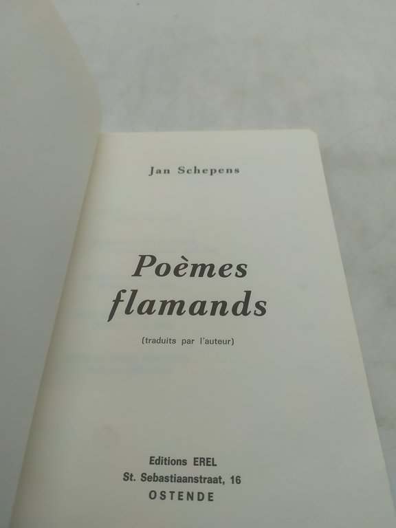 jan schepens poemes flamands