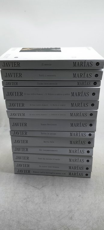 jawier marias corriere della sera storie 13 volumi