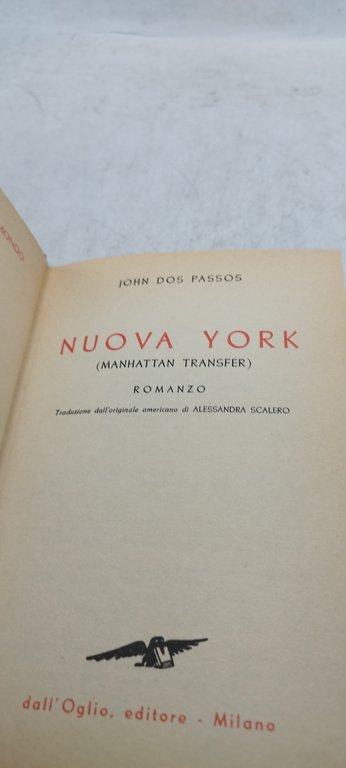 john dos passos nuova york corbaccio