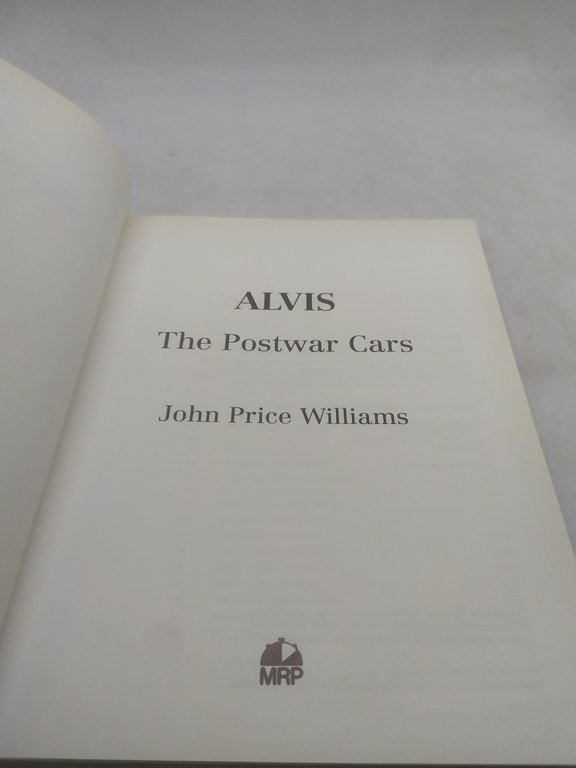 john price williams alvis the postwar cars