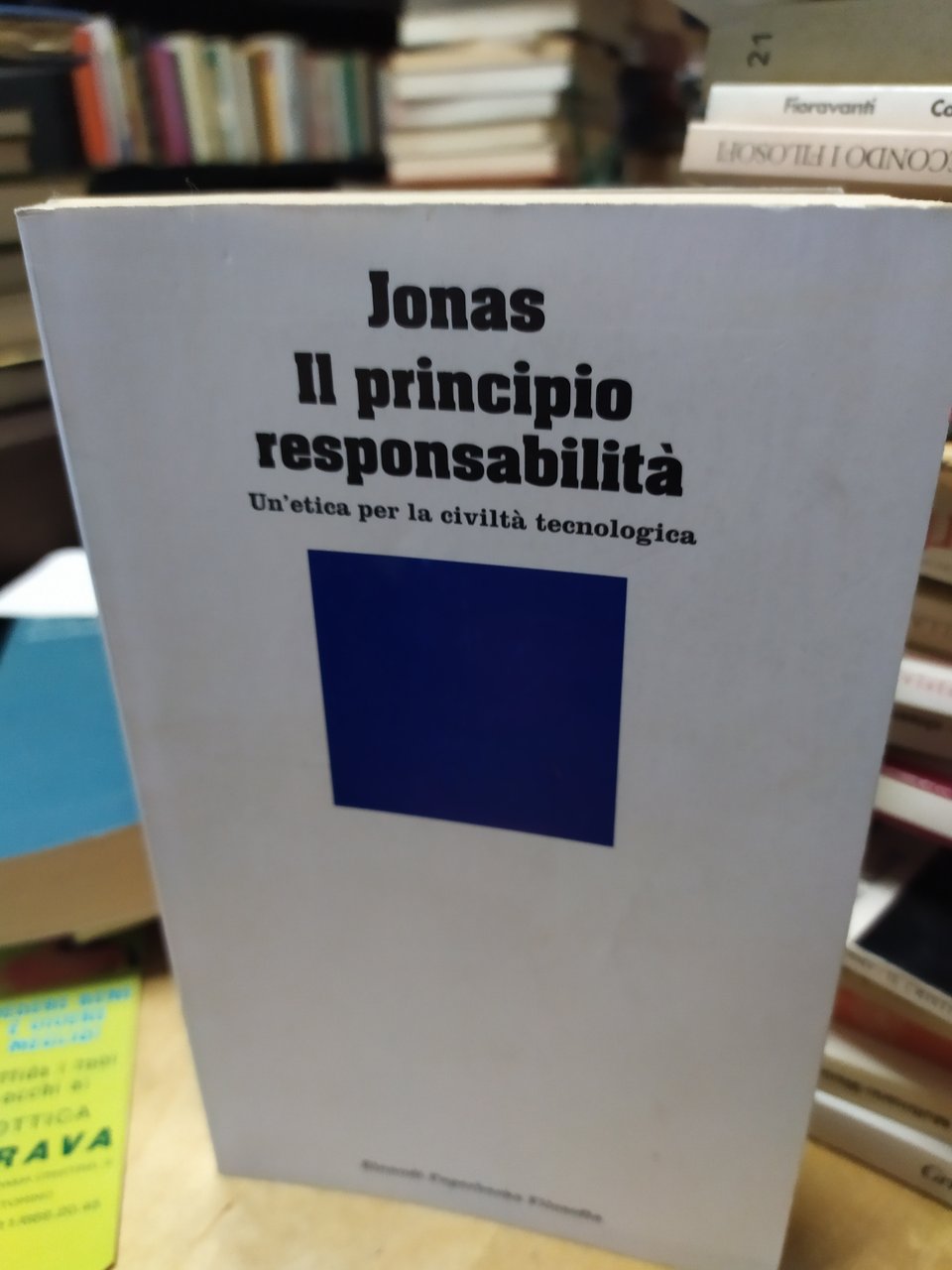 jonas il principio responsabile un'etica per la civiltà tecnologica einaudi …