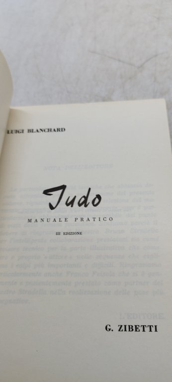 judo mauale pratico III edizione