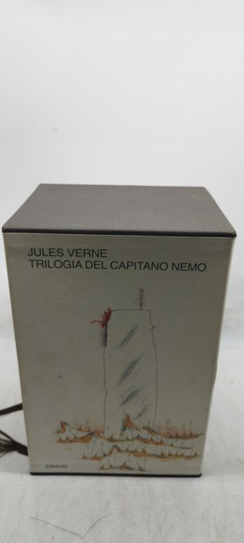 jules verne trilogia del capitano nemo cofanetto 3 volumi