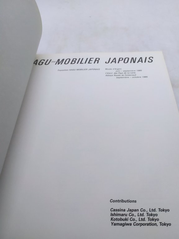 kagu mobilier japonais