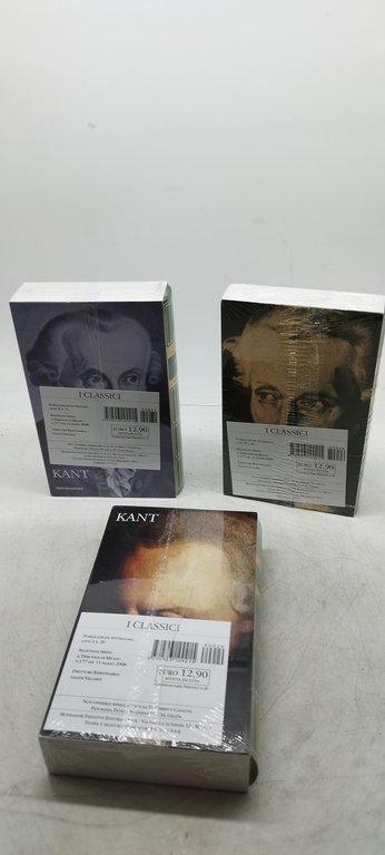 kant i classici del pensiero 3 volumi mondadori chiusi