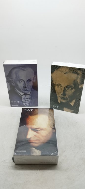 kant i classici del pensiero 3 volumi mondadori chiusi