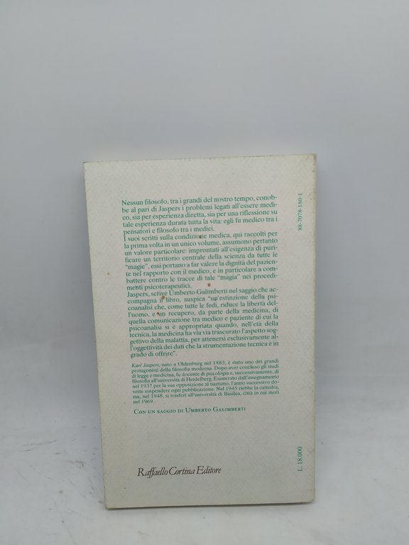 karl jaspers il medico nell'età della tecnica