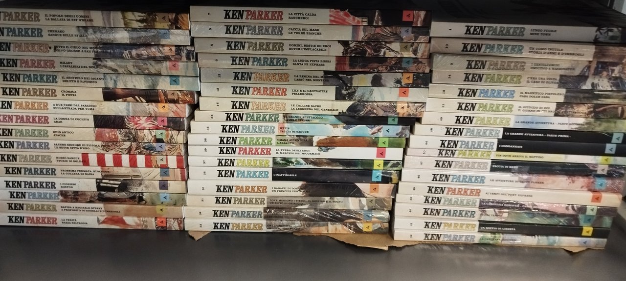 ken parker berardi e milazzo mondadori comics 50 volumi quasi …