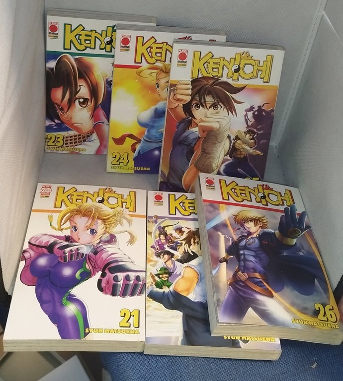 kenichi planet manga 33 numeri consegutivi