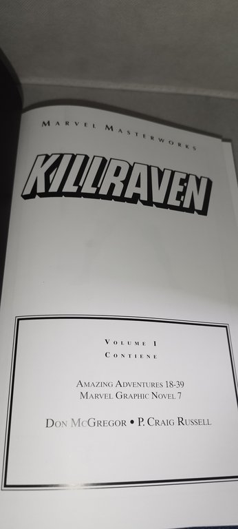 killraven il guerriero dei mondi marvel masterworks panini comics