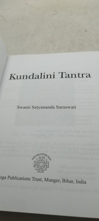 kundalini tantra swami satyananda saraswati