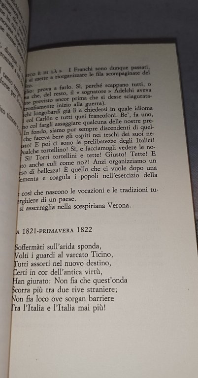 l'adelchi o della volgarità del politico carmelo bene giuseppe di … | Immagine Gallery 5