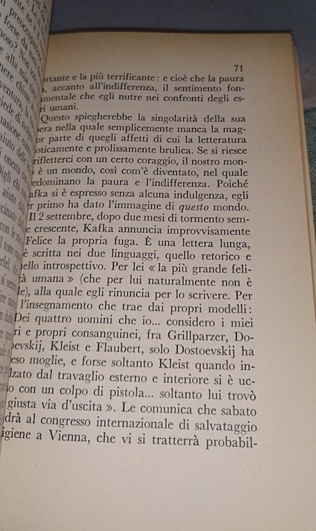 l'altro processo le lettere di kafka a felice longanesi | Immagine Gallery 6