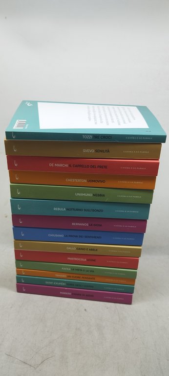 l'anima e le parole 14 volumi