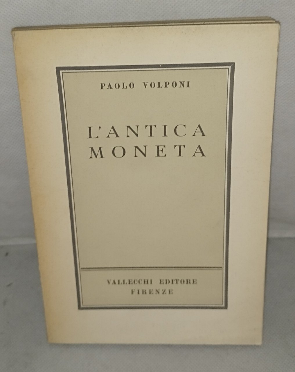l'antica moneta paolo volponi | Immagine principale