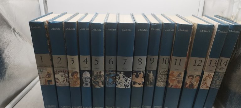 l'antichità a cura di umberto eco 14 volumi