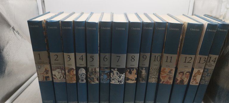 l'antichità a cura di umberto eco 14 volumi