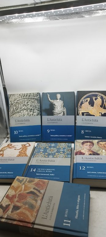 l'antichità a cura di umberto eco 14 volumi