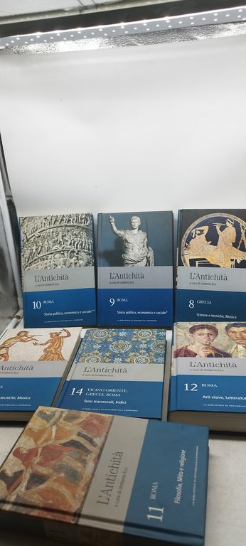 l'antichità a cura di umberto eco 14 volumi