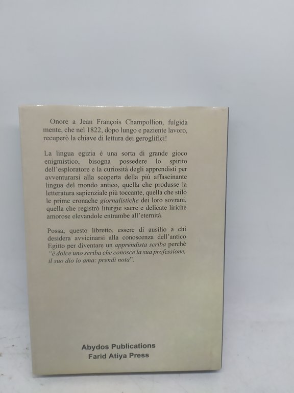 l'apprendista scriba iniziazione ai geogroglifici maria stella mazzanti