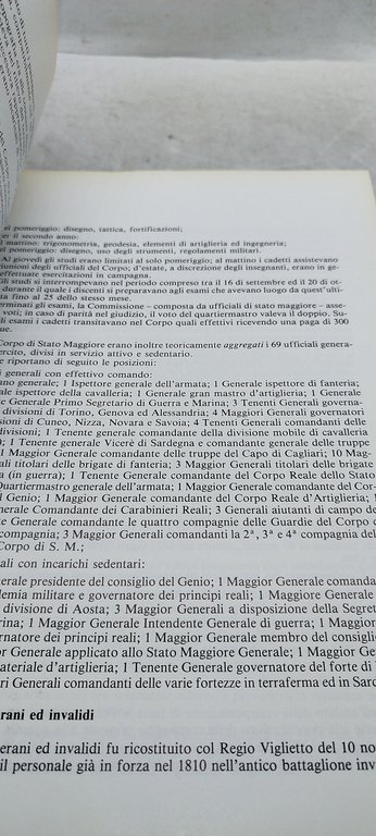 l'armata sarda della restaurazione 1814-1831