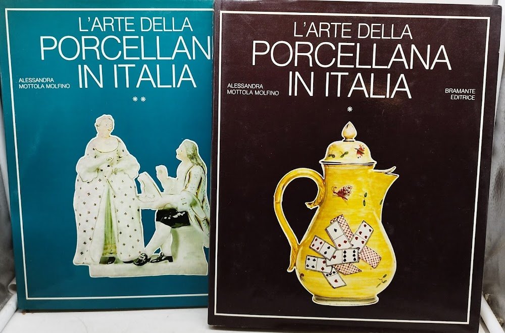 l'arte della porcellana in italia 2 volumi