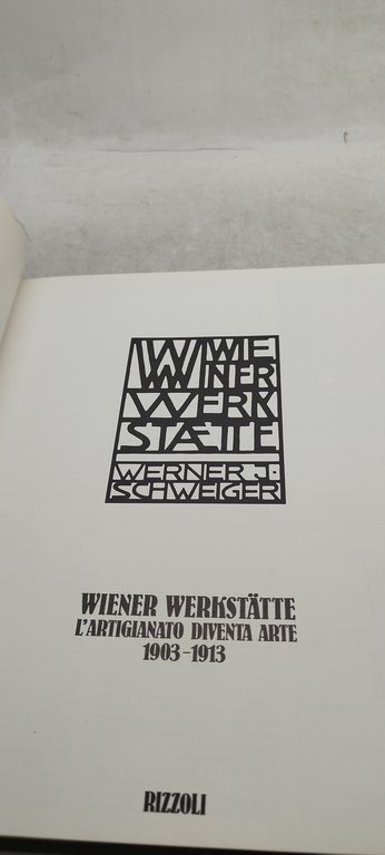 l'artigianato diventa arte 1903-1913