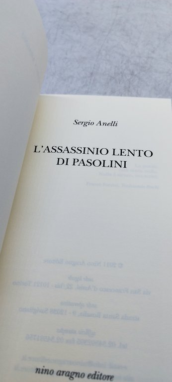 l'assassinio lento di pasolini