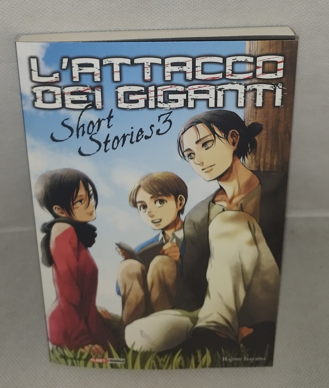 l'attacco dei giganti short stories 3 planet manga