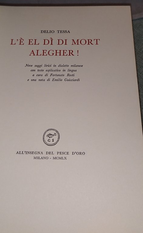 l'è el di di mort alegher delio tessa | Immagine Gallery 7