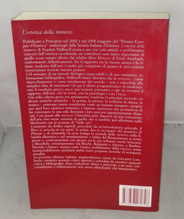 l'estetetica della mimesis testi antichi e problemi moderni | Immagine Gallery 2