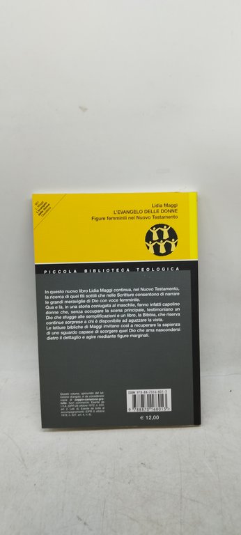 l'evangelo delle donne figure femminili nel nuovo testamenteo claudiana